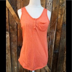 Orange Tank Top